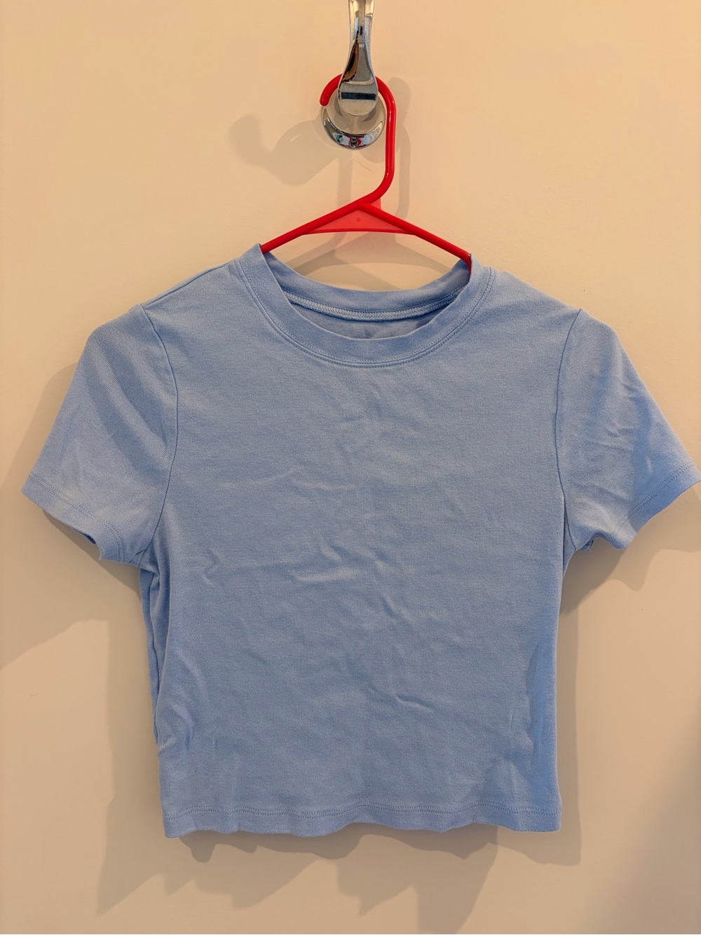 No Boundaries Baby Blue Short Sleeve Girls Tee